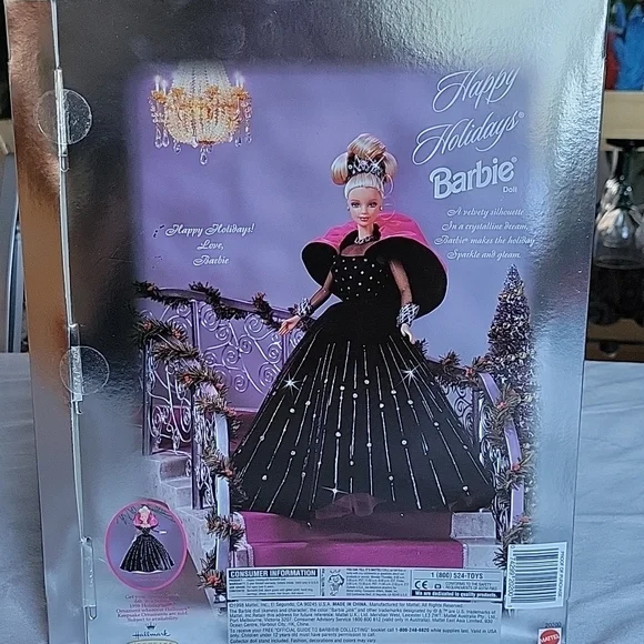 1998 Happy Holidays Barbie Doll  with her Keepsake Ornament - Picture 7 of 7